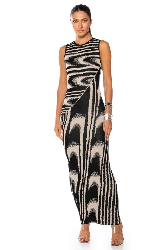 Sports Trend HURRICANE MAXI BODYCON DRESS