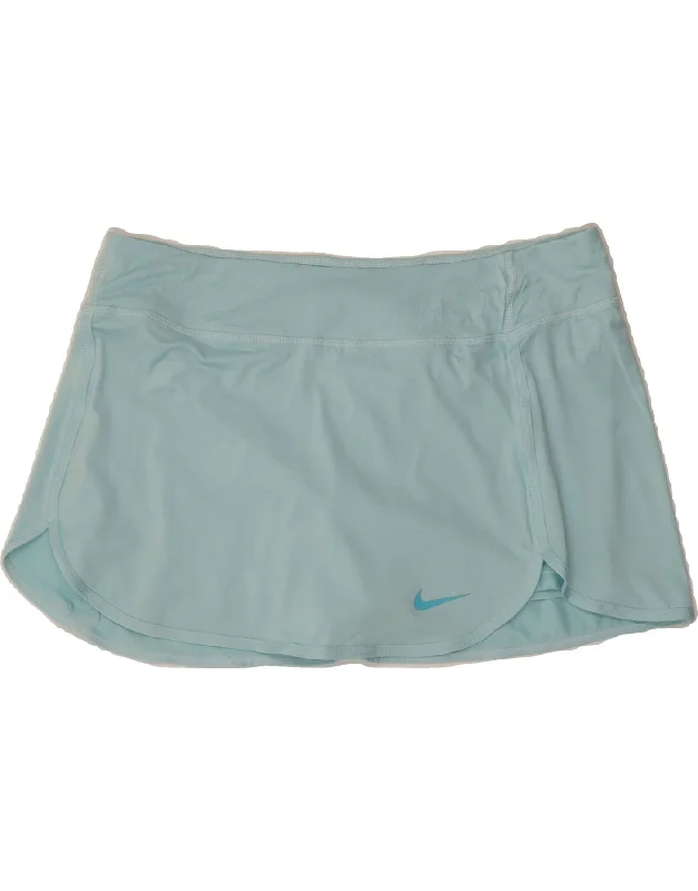 Noble And Elegant NIKE Womens Dri Fit Tennis Skirt UK 14 Large  Blue