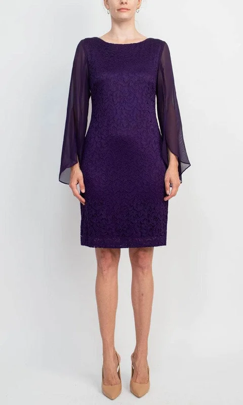 Sports Style Connected Apparel TRZ37882M1 - Embroidered Sheath Formal Dress