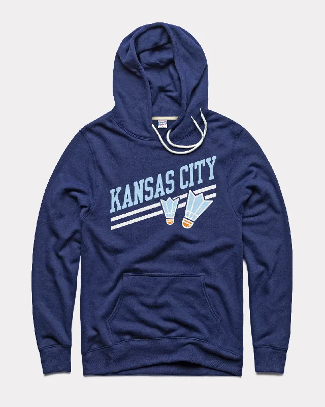Bright Colors Kansas City Shuttlecocks Navy Hoodie