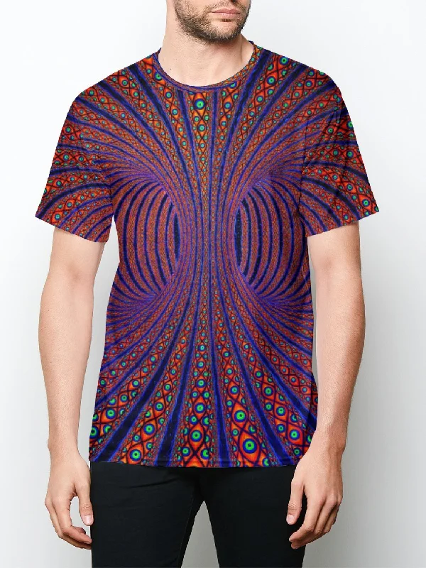 Refreshing Design Neon All Seeing Torus Unisex Crew