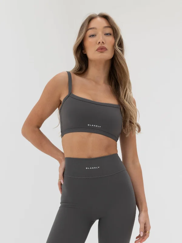 Sports And Leisure Ultimate Sports Bra - Charcoal
