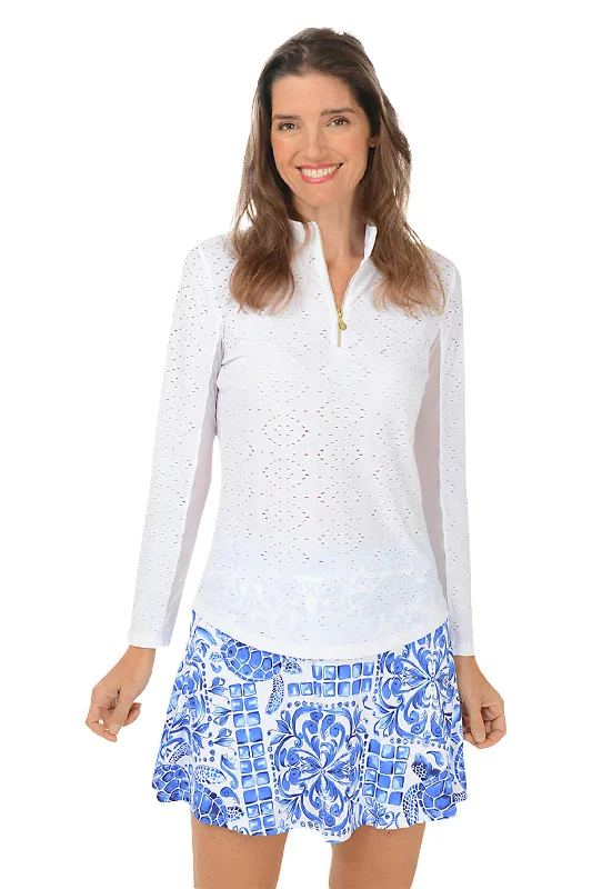 Classic Choice Eyelet UPF50+ Sun Shirt