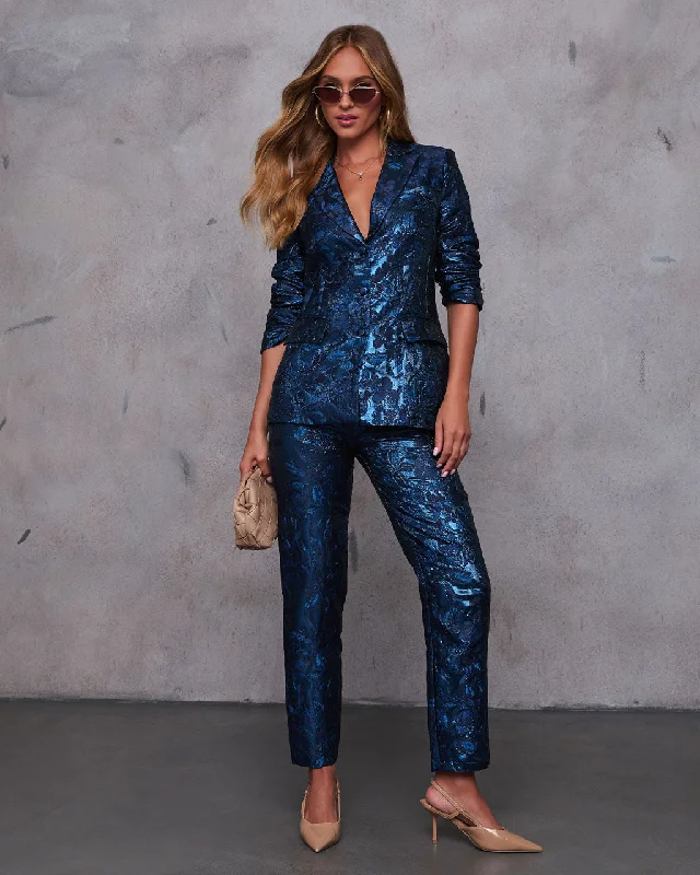 Classic Series Come Away With Me Jacquard Pants