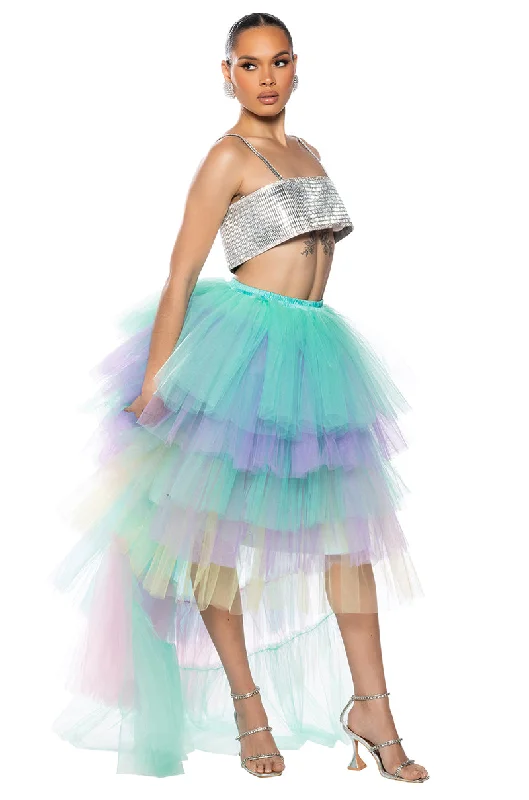 Fashion Expert STAR OF THE SHOW LAYERED TULLE DRESS