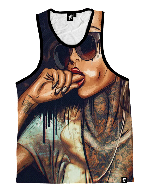 Fashionable Inner Wear Mischief Chick Unisex Tank Top
