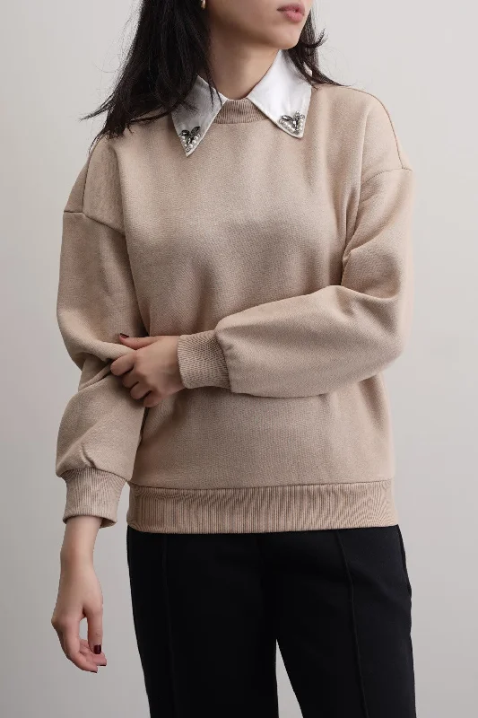 Personalized Outfit WEDNESDAY DIAMANTE SWEATSHIRT
