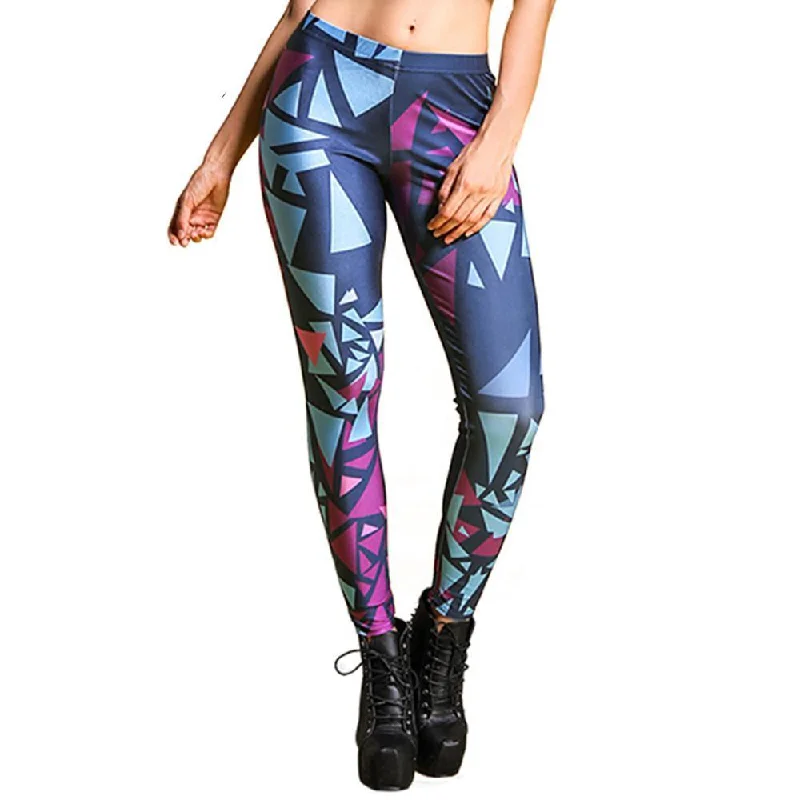 High-end Customization Patchwork Styled Leggings
