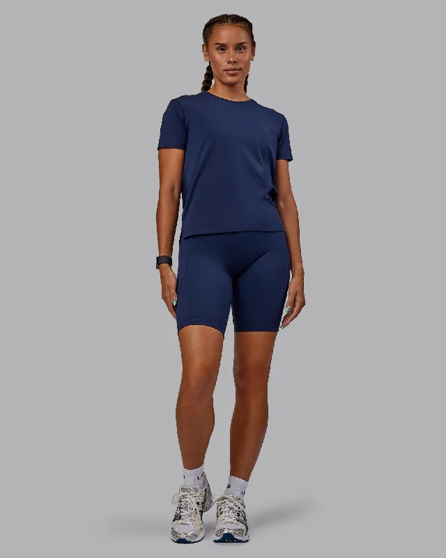 Goddess Style Deluxe PimaFLX Tee - Future Navy