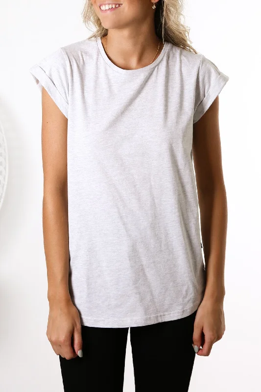 Practical Style Lucy Tee Grey Marle