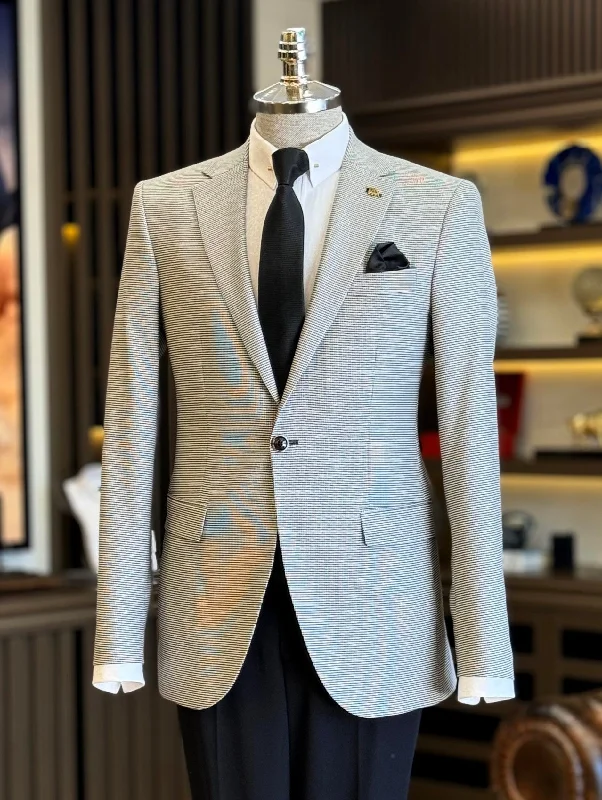 Artistic Temperament Grey Single Breasted Blazer