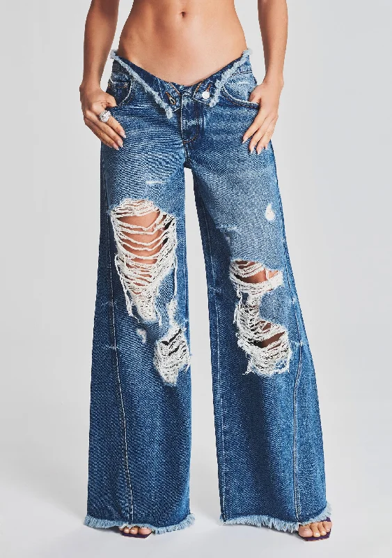 Unique Fashion Ollie Wide Leg Jean
