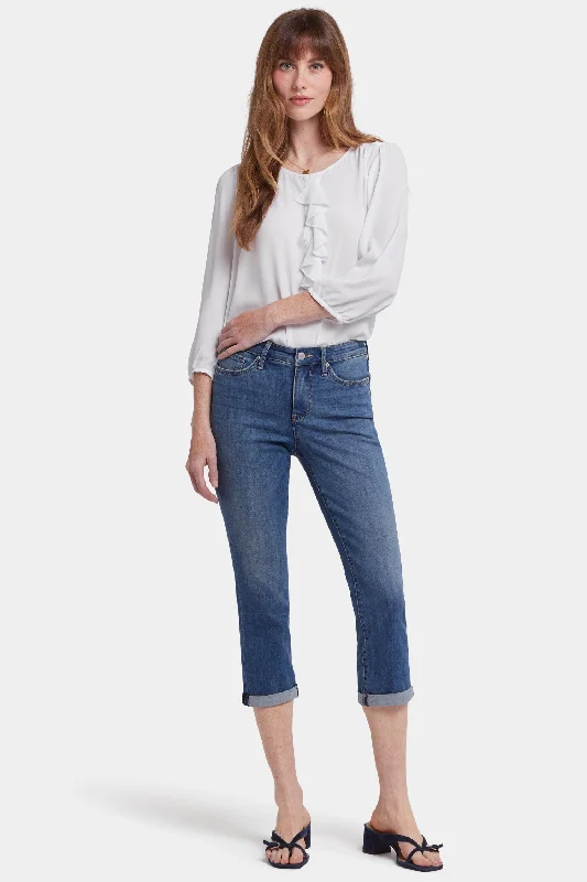 Preview New Products Chloe Skinny Capri Jeans - Costa Brava