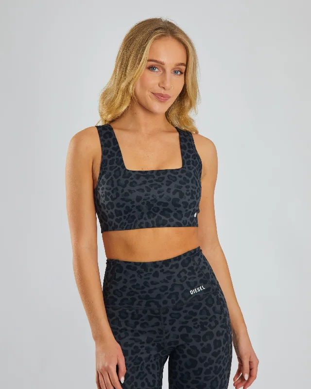 High Street Series Nino Bra Top Leopard Print