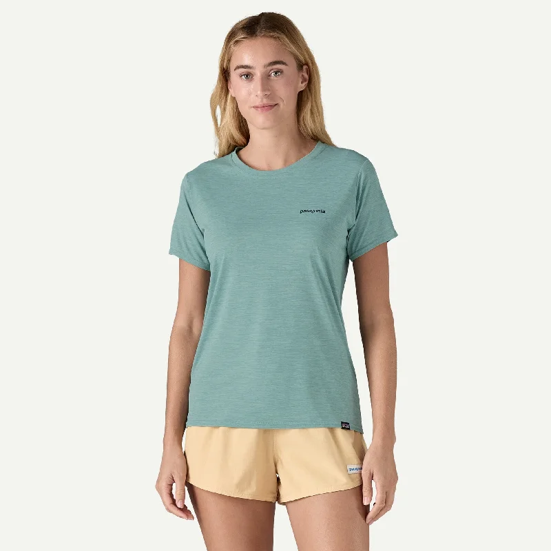 Elegant Series Women's Cap Cool Daily Graphic Shirt - Waters