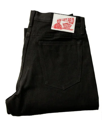 Fashionable Prints Chelsea Black Maria Vidalia Mills 14 oz selvedge Sulphur Dyed Denim  **Size up 1" in the waist