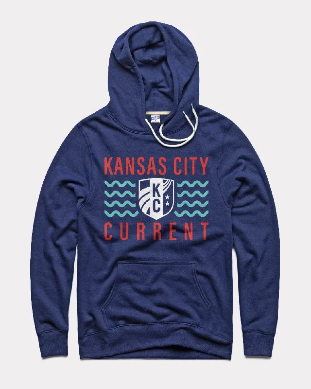 Classic Color KC Current Waves Navy Hoodie