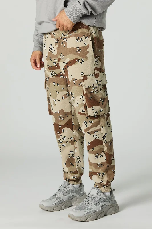 American Style Fleece Cargo Jogger