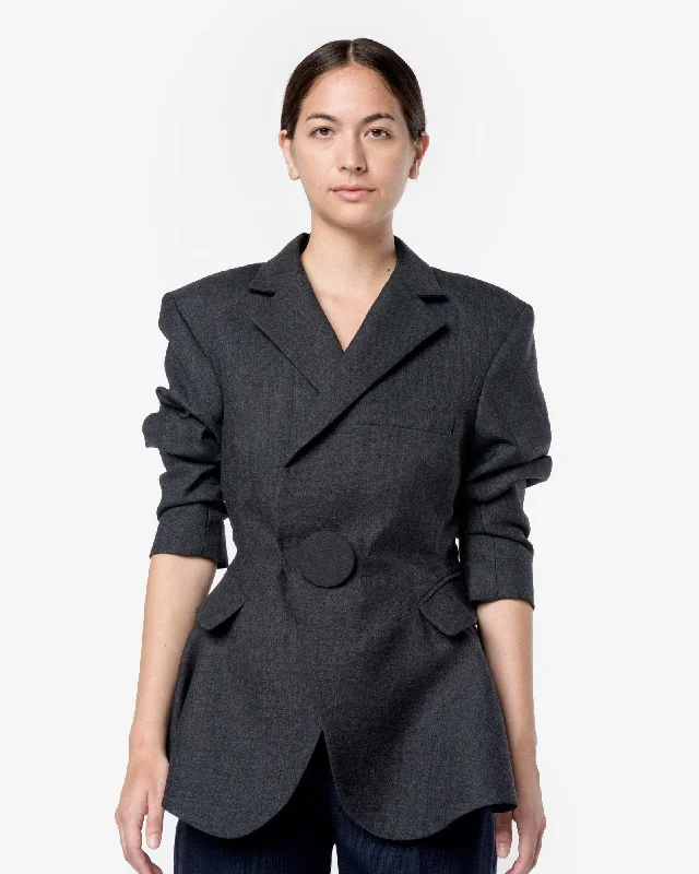 Perfect Tailoring La Veste Qui Vole in Dark Grey
