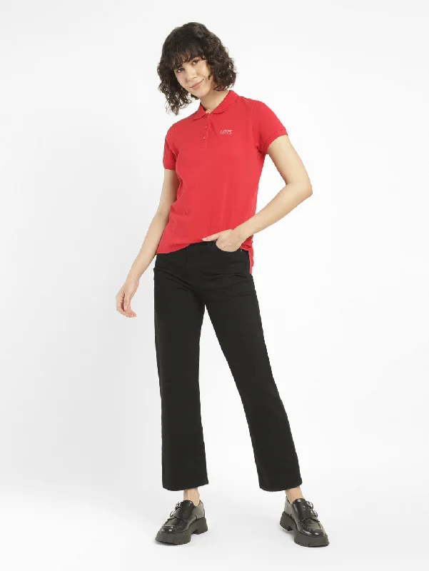 High-end Wear Women's High Rise Ribcage Straight Fit Jeans