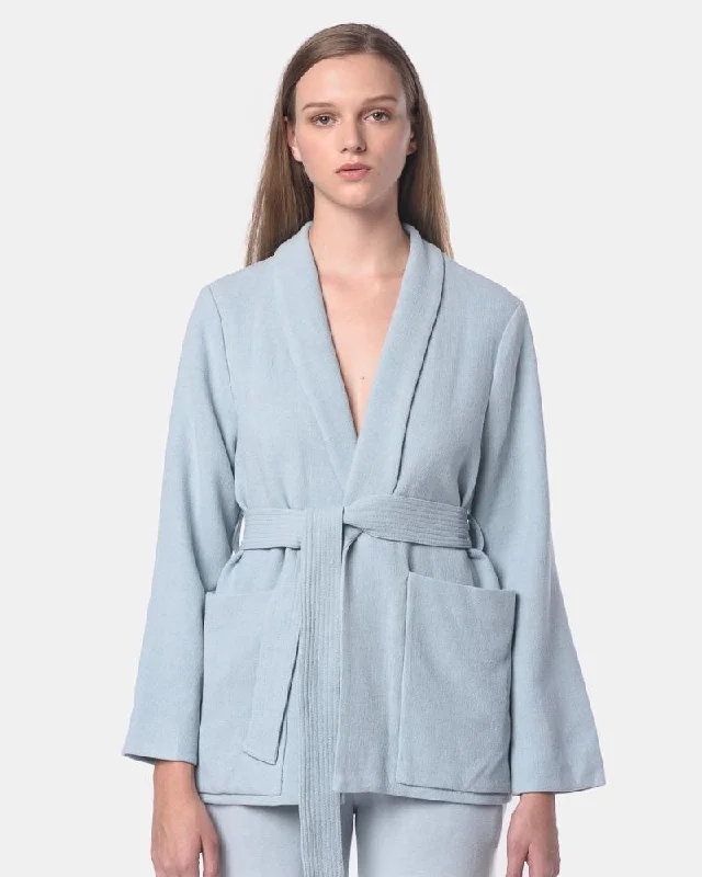Summer Selection Big Sur Soft Blazer in Sky