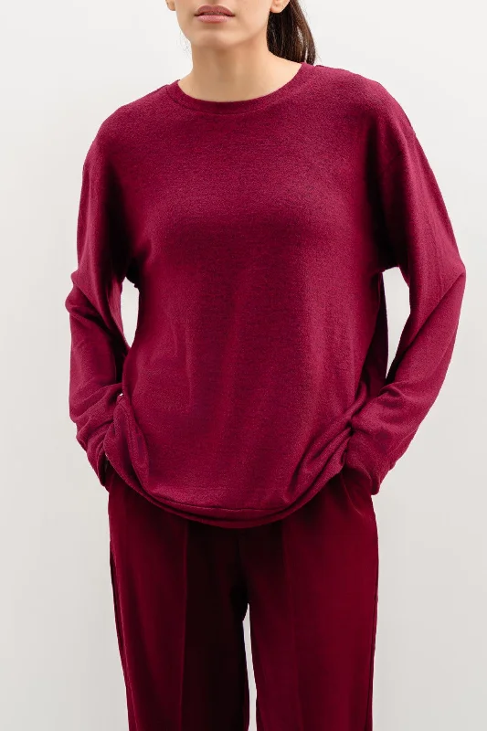 Elegant Outline BASIC SWEATSHIRT