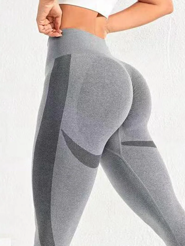 Free And Comfortable ZASUWA Female Push Up Seamless Scrunch Bum Booty Leggings