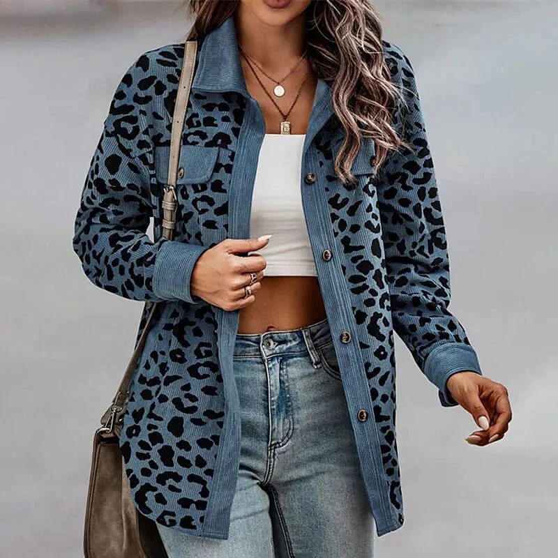Editorial Design Women's Long Sleeve Casual Jacket