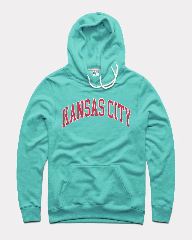 Goddess Outfit Kansas City Arch Teal Hoodie