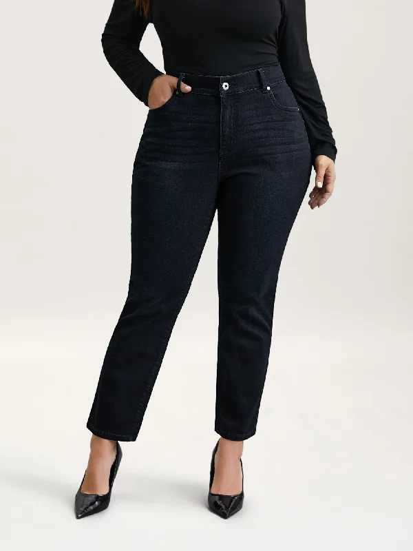 Classic Items Whiskered Mid-Rise Skinny-Fit Jeans