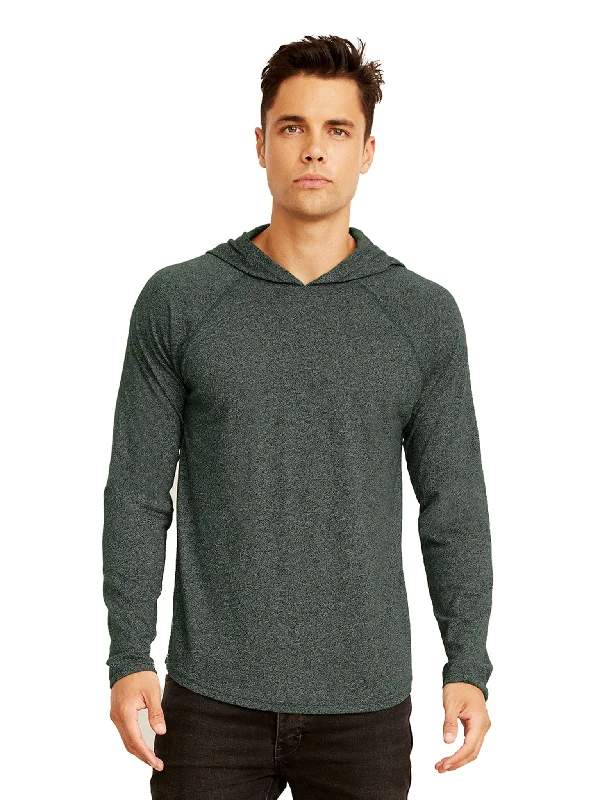 Practical Style Next Level Unisex Mock Twist Raglan Hoody