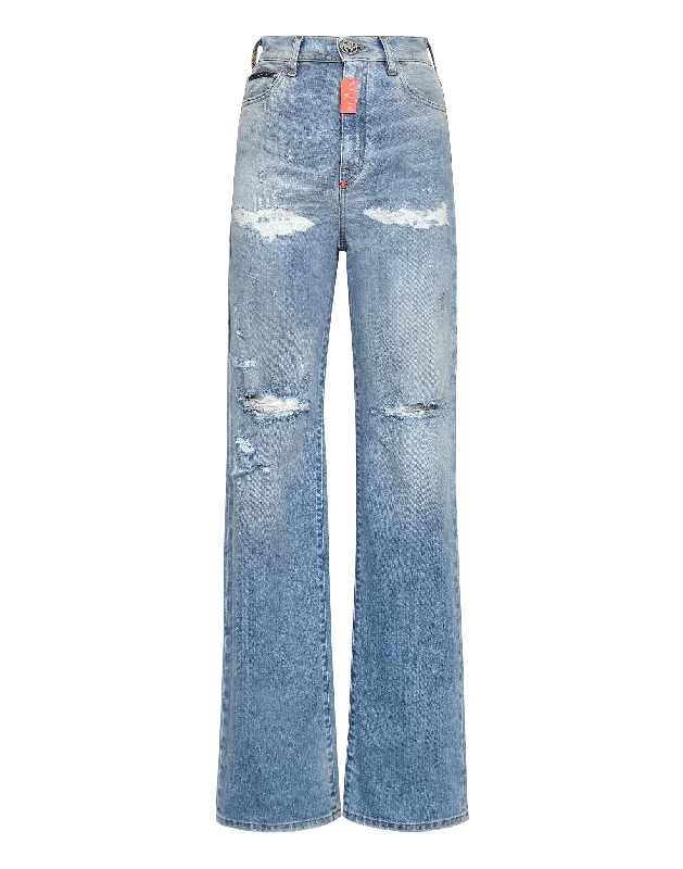 Sports Series Denim Trousers Palace Fit