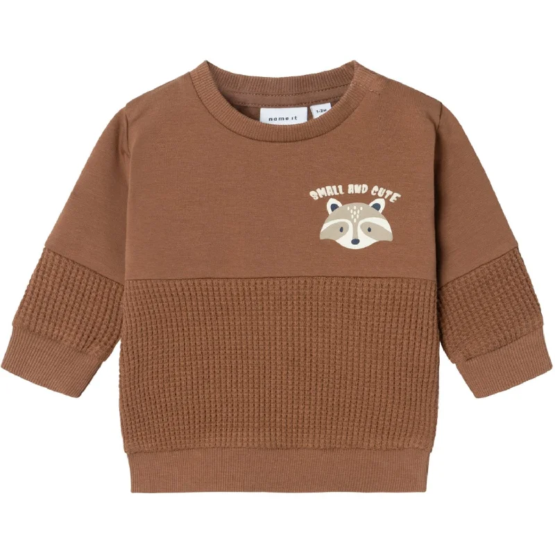 Editorial Design Name It Pecan Pie Nulton Sweatshirt