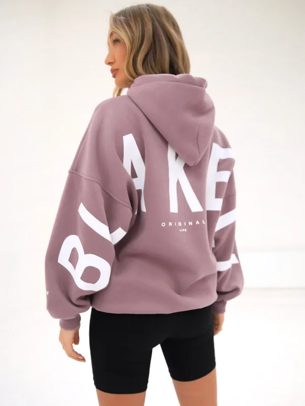 Fresh And Fashionable Isabel Oversized Hoodie - Dusty Pink