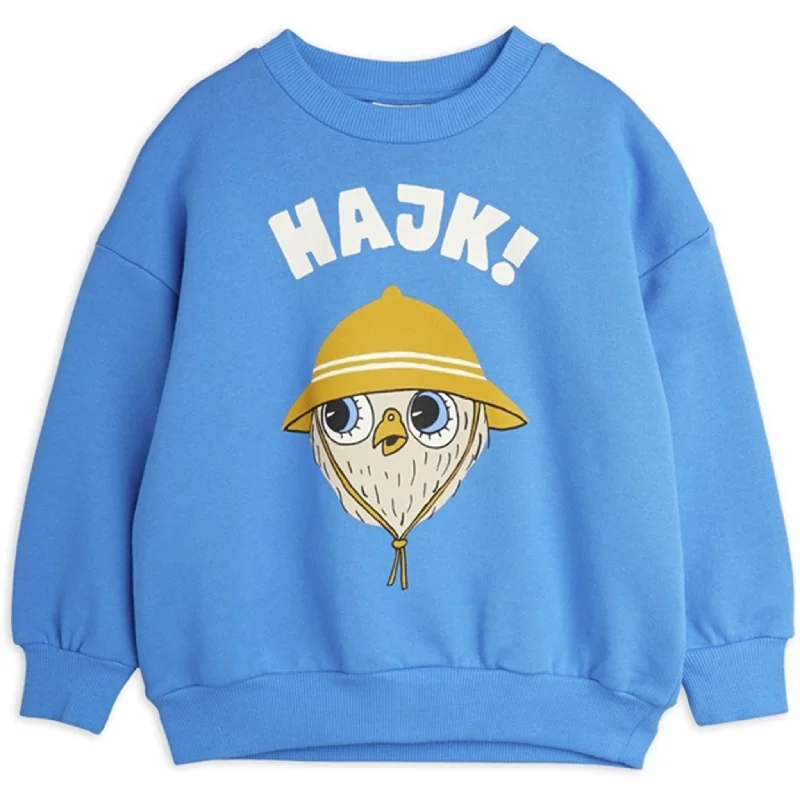 Youthful Style Mini Rodini Blue Hike Sp Sweatshirt