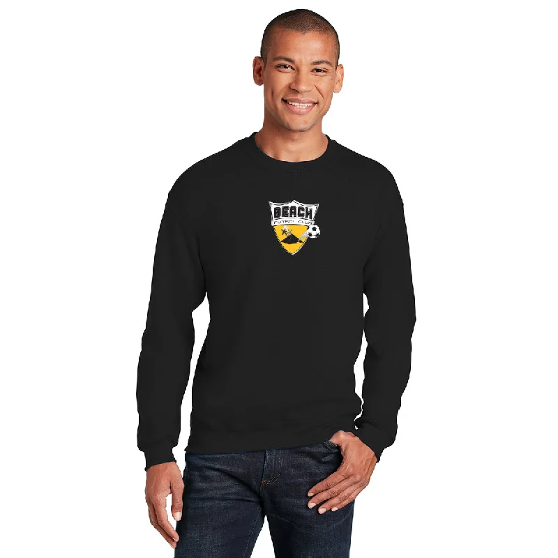Fashion Concept Crew Neck Sweatshirt with Crest Logo