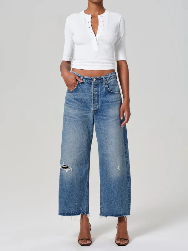 Fashion Classic Ayla Raw Hem Crop Jean - Solano