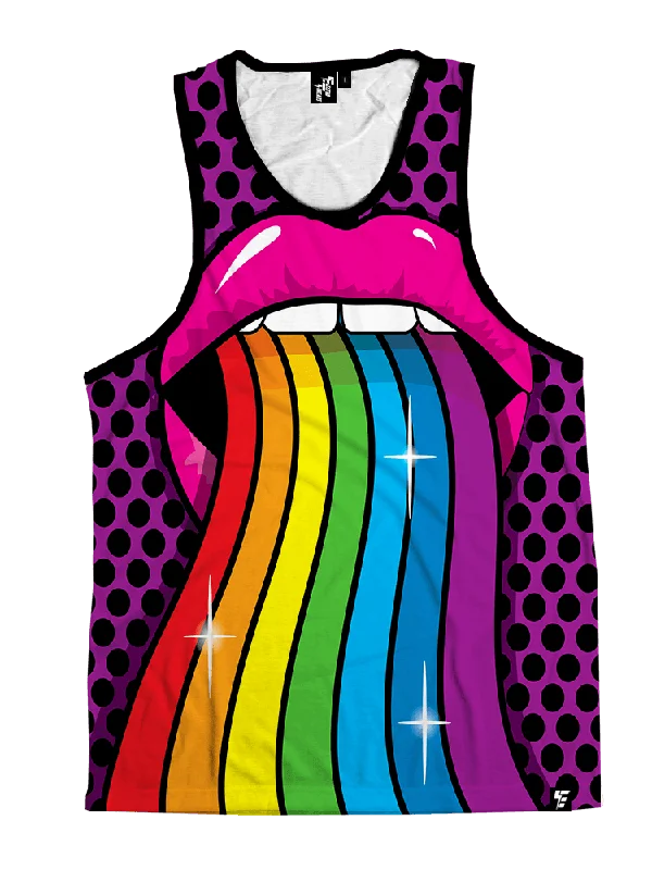 Tropical Style Taste the Rainbow Unisex Tank Top