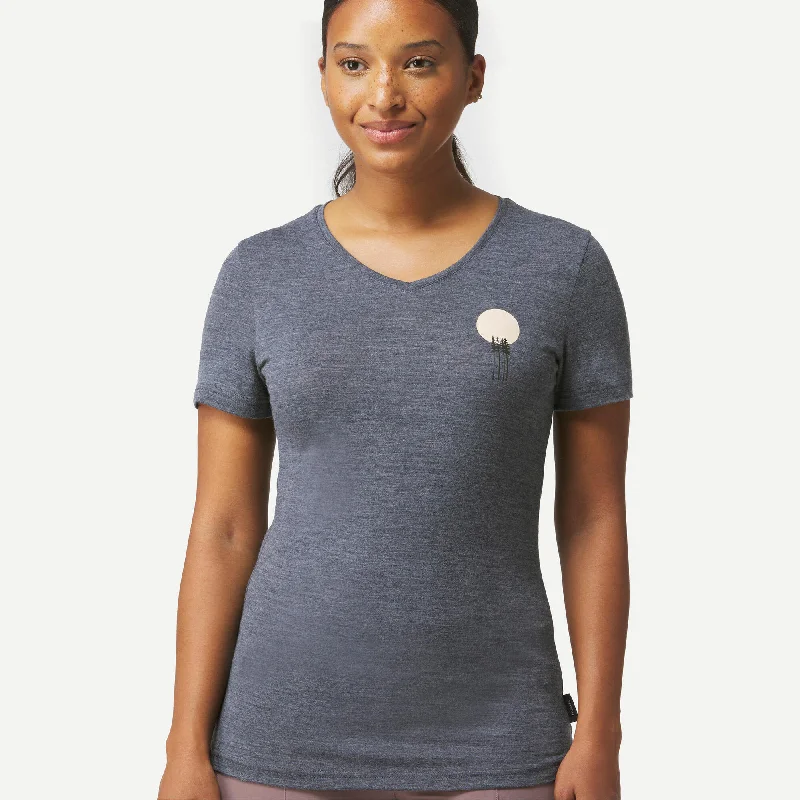 Trendy Items Forclaz Women's Travel 500 Merino Wool T-Shirt