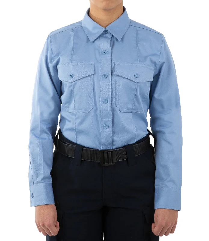 Luxury Classic Women's Cotton Station Long Sleeve Shirt