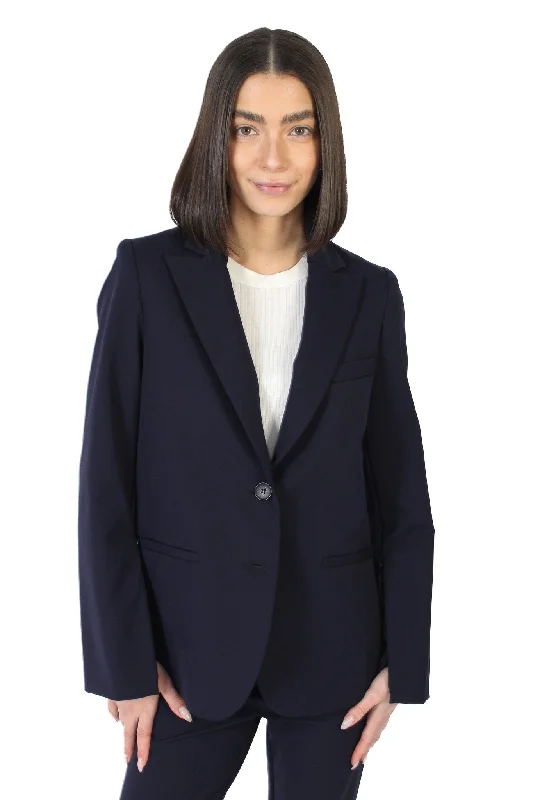 New Products Navy Riri Techno Zip Blazer