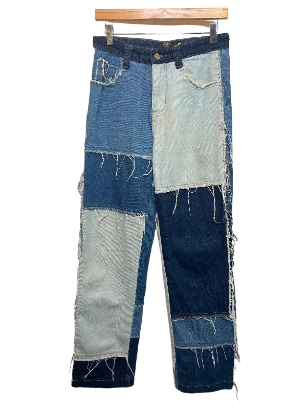 Must-have For Autumn And Winter Jaded London Patchwork Jeans (29x30)