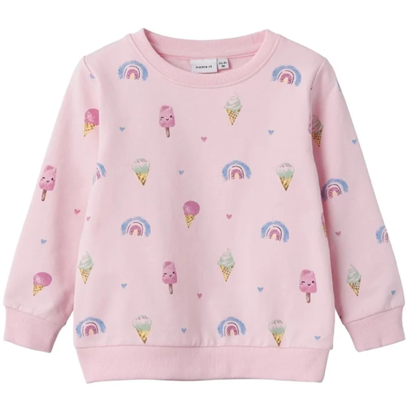 Fashion And Simplicity Name it Parfait Pink Fransia Light Sweatshirt