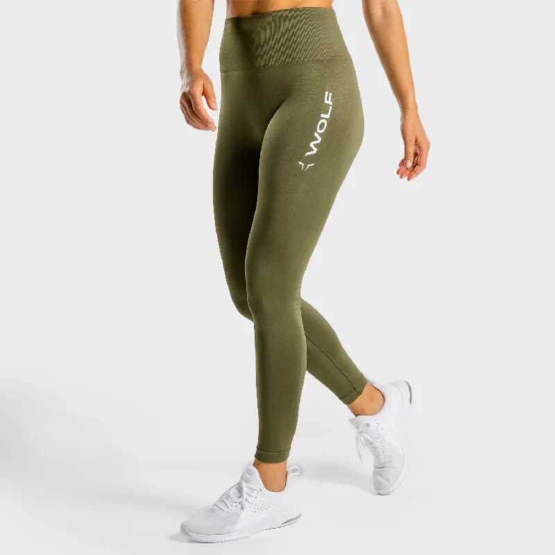 High Street Series Primal Leggings - Khaki
