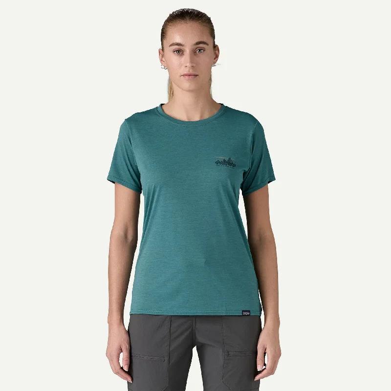 Fresh Wear Women's Cap Cool Daily Graphic Short Sleeve Shirt