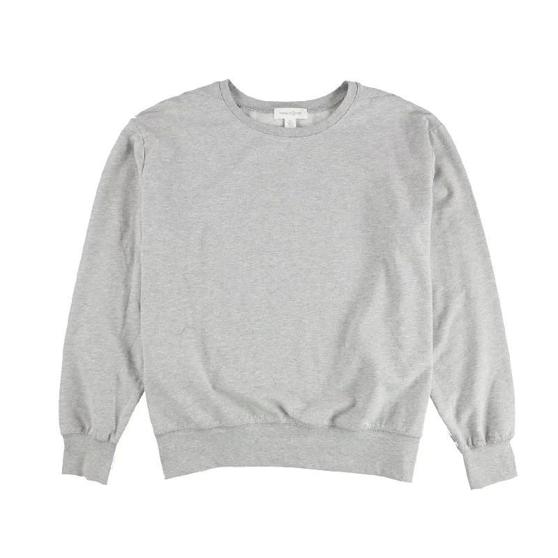 Classic Design Treasure & Bond Womens Heathered Sweatshirt, Grey, X-Large