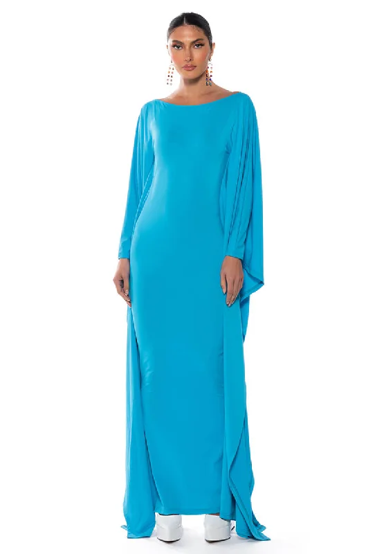 Fashion Must-have CATCH ME IN PARIS SLINKY MAXI DRESS