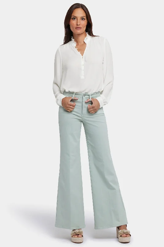 Fashion Classic Mia Palazzo Jeans - Tomatillo