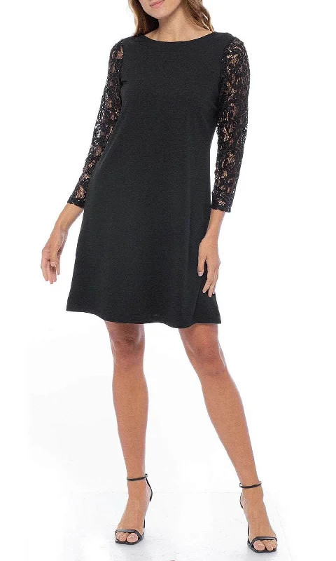 Modernism Marina 268198 - Lace Sleeve Cocktail Dress