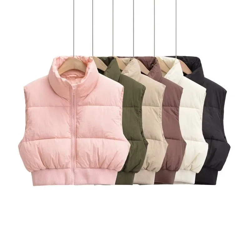 Embroidery Design Fashion Cotton Vest for Women